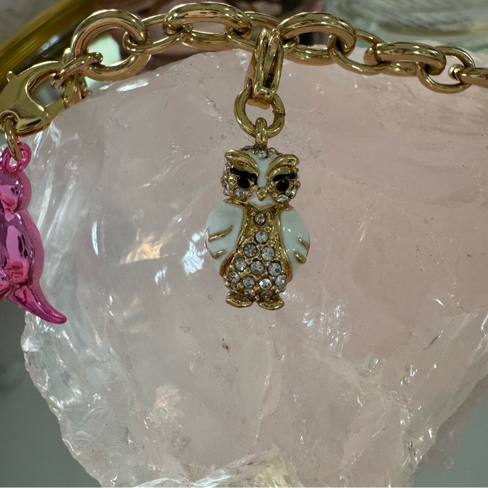 Kate Spade Gold Owl Charm